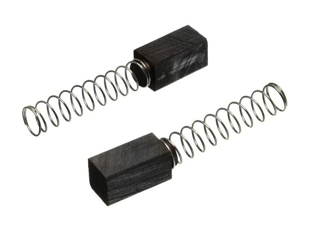Carbon Brushes For Black & Decker D310RLE Drill - Replacement Set Of 2 (6x8x18mm)