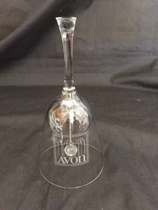 Campana in vetro trasparente Avon 100 anni 1986 vintage - Foto 1 di 5