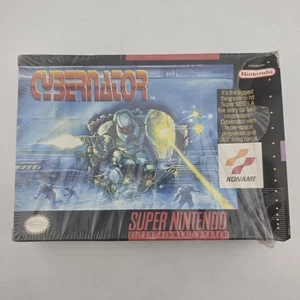 Cybernator - Nur Verpackung - Super Nintendo Snes - In Shrink (ohne Spiel - ohne Handbuch) - Bild 1 von 14