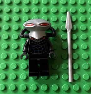 LEGO Super Heroes Black Manta Minifigure Helmet 76027 sh160 - Picture 1 of 2