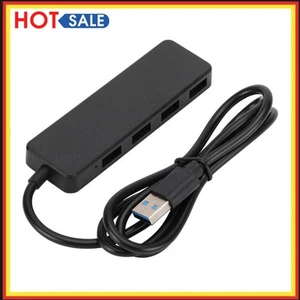 Ultradünner USB3.0-Splitter Plug-and-Play für Computer-Laptop-Desktop-PC-Adapter - Bild 1 von 12