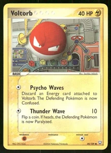 Pokemon Tcg Voltorb #80 Pokemon Team Rocket Returns LP - Picture 1 of 2