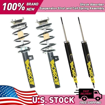 Amortiguador de puntales delanteros traseros con muelles helicoidales para BMW 328i 335i 2007-2013 3,0 L Foto 1 de 4