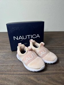 Girls/Toddler slip on Nautica shoes Sz 5 Blush Tonal - Picture 1 of 11