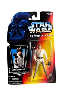 Kenner Luke Skywalker Star Wars Power of the Force 3.75in Figure Blaster - Picture 1 of 2