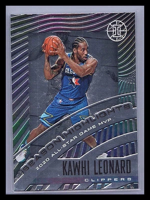 2019-20 Panini Illusions #24 Kawhi Leonard Season Highlights - Image 1 of 2