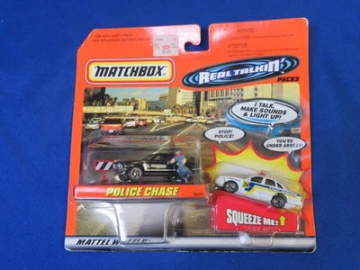 NEW--Matchbox--1998--Real Talkin' Police Chase--State Tropper-Ford Mustang-35239 - Image 1 of 4