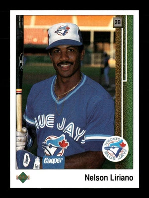 1989 Upper Deck #109 Nelson Liriano Toronto Blue Jays - Image 1 of 2