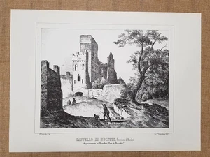 Castello di Nucetto Mondovì Monarchia di Savoia Enr. Gonin F.lli Doyen Ristampa - Picture 1 of 1