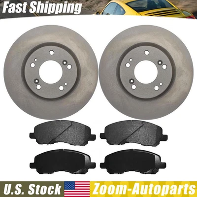 Kit de frenos delanteros rotores y pastillas para Mitsubishi Eclipse 2006 2010 2011 2012 Foto 1 de 4