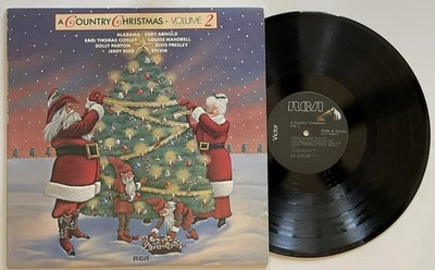 A Country Christmas, Vol. 2 LP M- RCA Victor Elvis Jerry Reed Dolly Parton +++ - Image 1 of 3
