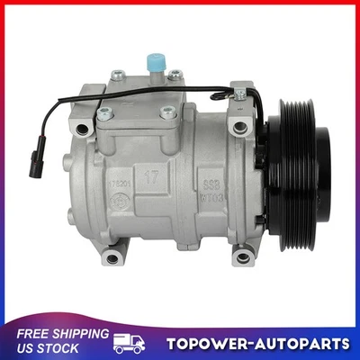 Compresor de aire acondicionado para Jeep Grand Cherokee 1993-1998 Wrangler 1999 Foto 1 de 4