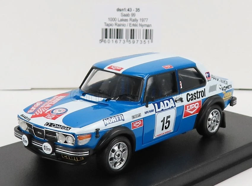 1/43 TROFEU - SAAB - 99 TEAM KONELA RACING N 15 RALLY 1000 LAKES 1977 TRFDSN035 - Immagine 1 di 1