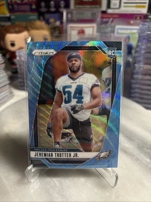2024 Panini Prizm #349 Jeremiah Trotter Jr. Blue Wave #/230 - Image 1 of 2