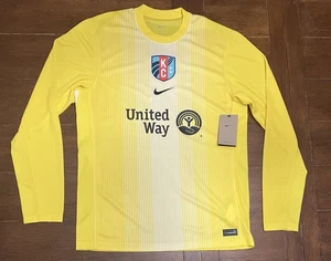 Herren Trikot Nike Größe M Kansas City Aktuell Fußball 2025 Torwart Gelb Neu mit Etikett "  - Bild 1 von 5