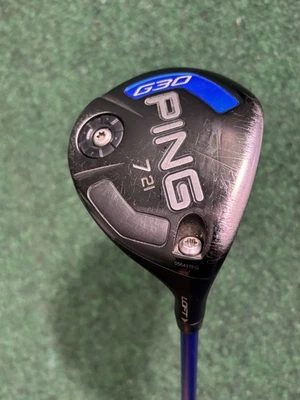 Ping G30 7 Fairway Wood 21* TFC 419 Soft Regular Senior Graphite RH 40” - Image 1 of 4