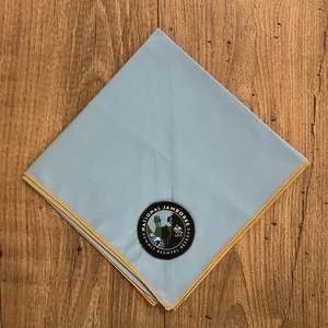 2013 Boy Scout National Jamboree ADULT LEADER Blue Neckerchief. New, Rare, Mint! - Picture 1 of 1