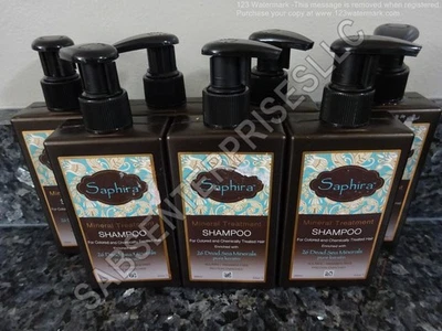 7 Saphira MINERAL TREATMENT 26 Dead Sea Minerals Shampoo Shampoos 8.5 FL oz. NEW - Image 1 of 4