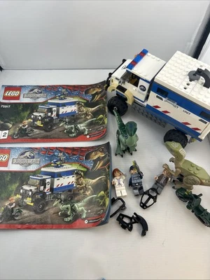 LEGO 75917 RAPTOR RAMPAGE MUNDO JURÁSICO. Con libro. Sin caja. Foto 1 de 4