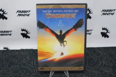 Dragonheart DVD 1996 Collector's Edition Dennis Quaid Sean Connery - Image 1 of 4