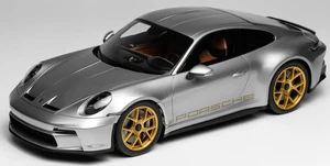 Porsche 911 S/T (992) Silver 1/18 - IM1830SC IVY MODEL - Bild 1 von 3