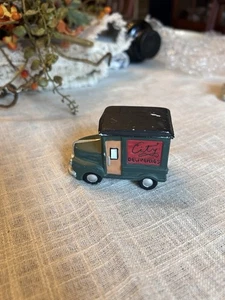 Department 56 Heritage Village 1987 Porzellan Weihnachten "City Deliveries" LKW - Bild 1 von 3