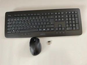CHERRY DW5100 Funk Tastatur, Maus-Set Deutsch, QWERTZ Schwarz - Zdjęcie 1 z 5