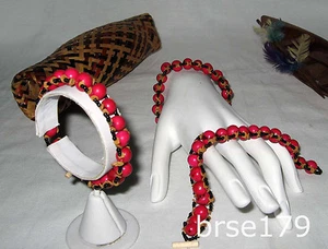 Schöne handgefertigte Açaí­ Samen Armbänder Einzelstrang - Biojewels aus dem Amazonas - Bild 1 von 21