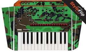 Piel de monólogo Korg | Camuflaje verde | Calcomanía protectora | StyleFlip Skins - Imagen 1 de 1