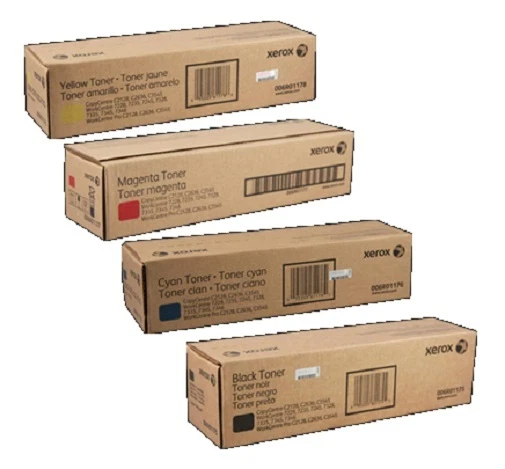 4 x Toner Xerox WorkCentre 7228 7235 7245 7328 7345 / 006R01175 - 006R01178 SET - Bild 1 von 1