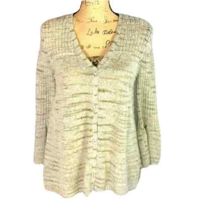 Cardigã Chelsea & Violet mistura alpaca médio - Imagem 1 de 4