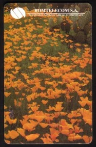 Tarjeta telefónica 50.lei Poppy Field Flowers & Forest (tarjeta con chip) USADA - Imagen 1 de 2