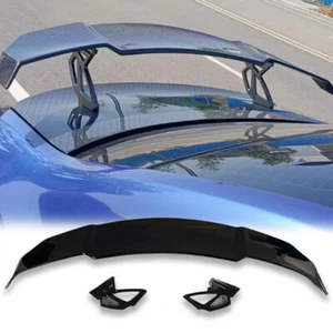 Carbon fiber Fits Porsche 718 981 987 Boxter Cayman GT4 Style Rear Spoiler Wing - Picture 1 of 8