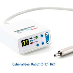 Micro motor eléctrico sin escobillas LED dental pulverizador interno para pieza de mano de 2 orificios - Imagen 1 de 16