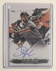 2021 Topps Inception Dylan Cease Auto #'d/200 White Sox RESA-DC - Picture 1 of 2