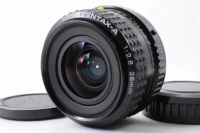 Lente gran angular PENTAX SMC A 28mm F2.8 MF para montaje K casi como nueva +... - Imagen 1 de 4