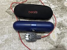 Authentic Beats Pill 2.0 Bluetooth speaker  - Blue.. Does Not Hold Charge.