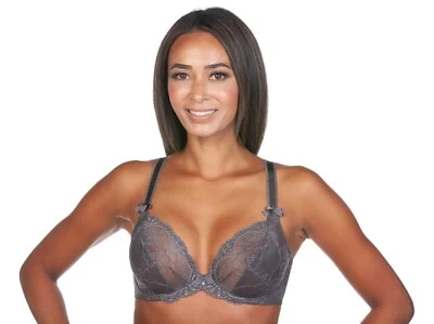 Sujetador con aros de encaje transparente sin forro Alegro Innocent Lily 9005A colores básicos Foto 1 de 4