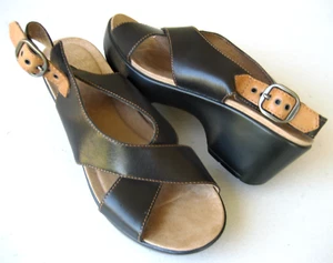 Dansko Jacinda Women's sandals 39 / 8.5-9 Black Leather Excellent worn 1-2 times - Picture 1 of 10