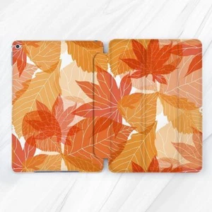 Fall Autumn Orange Leaves Case For iPad 10.2 Air 3 4 5 Pro 9.7 11 12.9 Mini - Picture 1 of 6