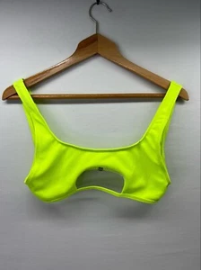 🦄Traje de baño de dos piezas para mujer sin marca • Verde neón/amarillo • Talla grande🚀 - Imagen 1 de 15