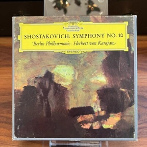Schostakowitsch Herbert von Karajan Symphonie Nr. 10/1968 Deutsche Grammophon DGC 90 - Bild 1 von 5