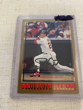Brian Giles Signed Card Topps 1997