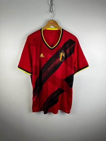Belgium 2020 2021 Home Football Shirt Soccer Jersey Adidas Size XXL 2XL Cover