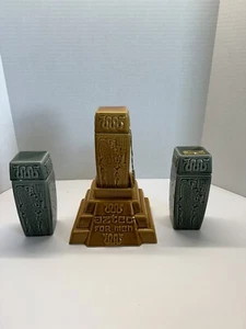 Aztec For Men By Beau Brummell Cologne & Aftershave Ceramic Bottles Rare - Picture 1 of 18