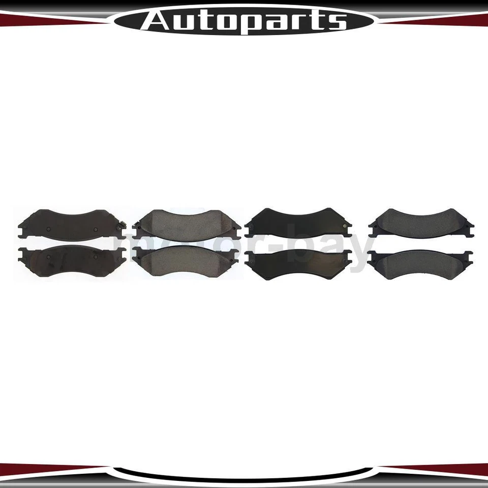 Pastillas de freno delanteras traseras para Ford F-150 tracción trasera 5,4 L 2003 2002 2001 2000 1999 Foto 1 de 4