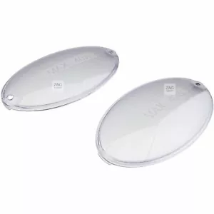 Falcon Rangemaster Cooker Hood Extractor Fan Bulb Lamp Light Oval Lens Covers x2 - Picture 1 of 8