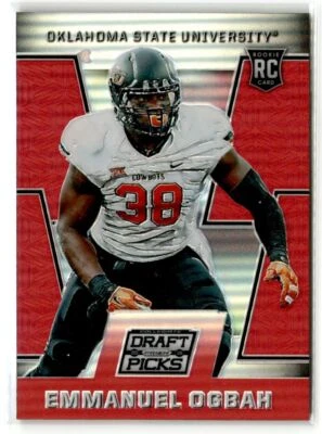 Emmanuel Ogbah 2016 Panini Prizm Collegiate Draft Picks Prizms Red #177 - Image 1 of 2