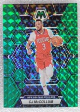 2022-23 Panini Mosaic NBA Exclusive Parallels, Silver, Mosaic Green & Green Ice