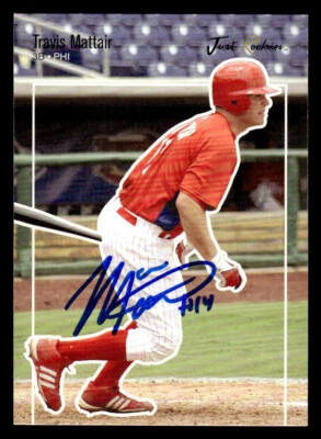 Travis Mattair signed auto 2007 Just Minors Just Rookies #JR-38 card - Image 1 of 2